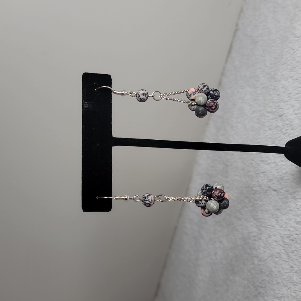 Polymer clay earrings